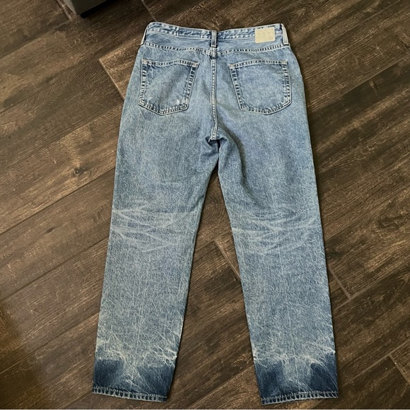 AG Jeans ‘The Phoebe’ High Rise Straight / Crop in 18 Years Harnessed Light Wash - Picture 7 of 10